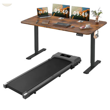 MFurn Standing Desk + Pro-Sportz Walking Pad Treadmill