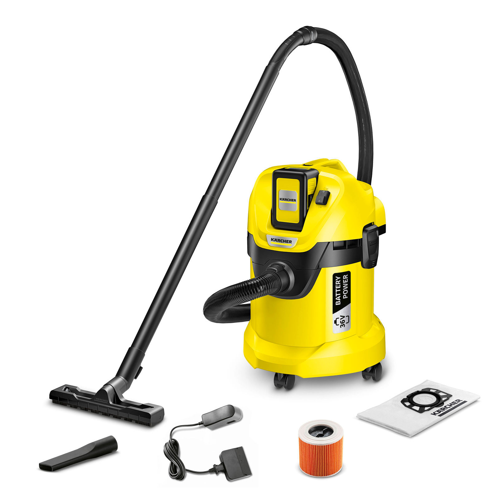Kärcher WD 3 Battery Set wet and dry vacuum cleaner