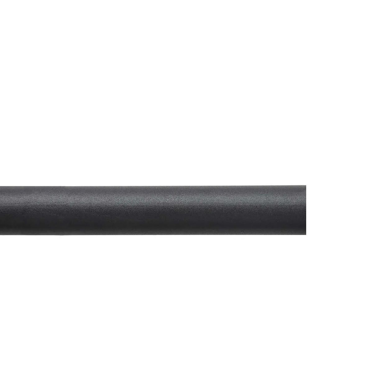 WOODLY Curtain Rod, Steel, Black, 25mm x 2m