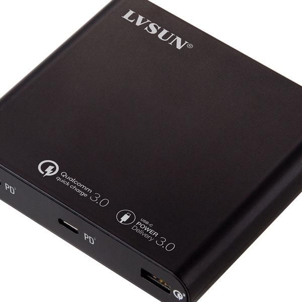 Lvsun 87W Qc3.0 Universal Notebook Charger (No Tips)