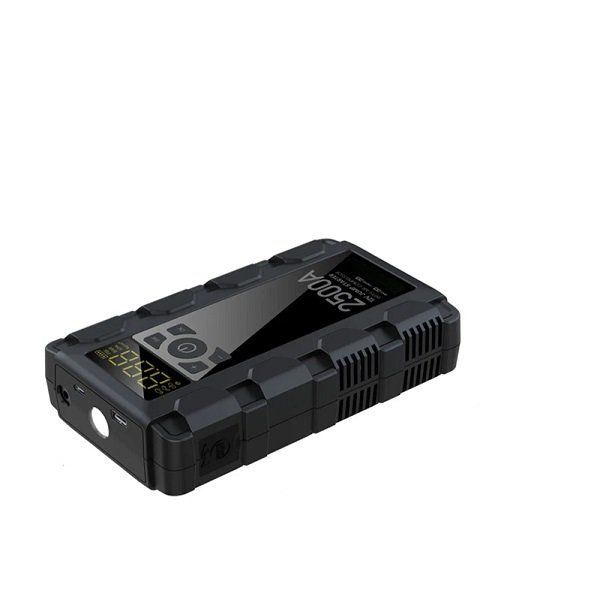 Jump Starter with Air Compressor - 2500A Car Battery Booster Pack - 150PSI Digital Tire Inflator, 12V Auto Jumper Cables