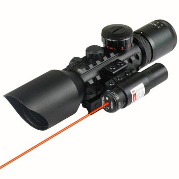 Tactical Aiming Scope with Laser Sight LS3-10x42E