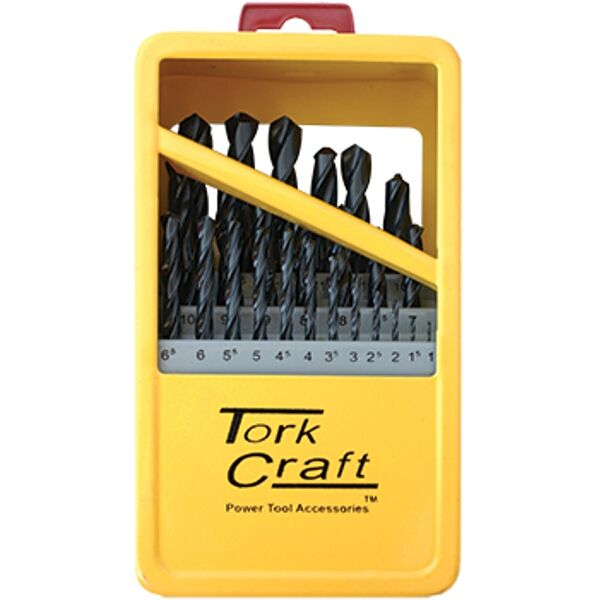 Drill Bit Set 25Pce Roll Forged Metal Case