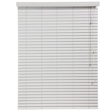 50 mm Fauxwood Venetian White Embossed 1000 x 1600