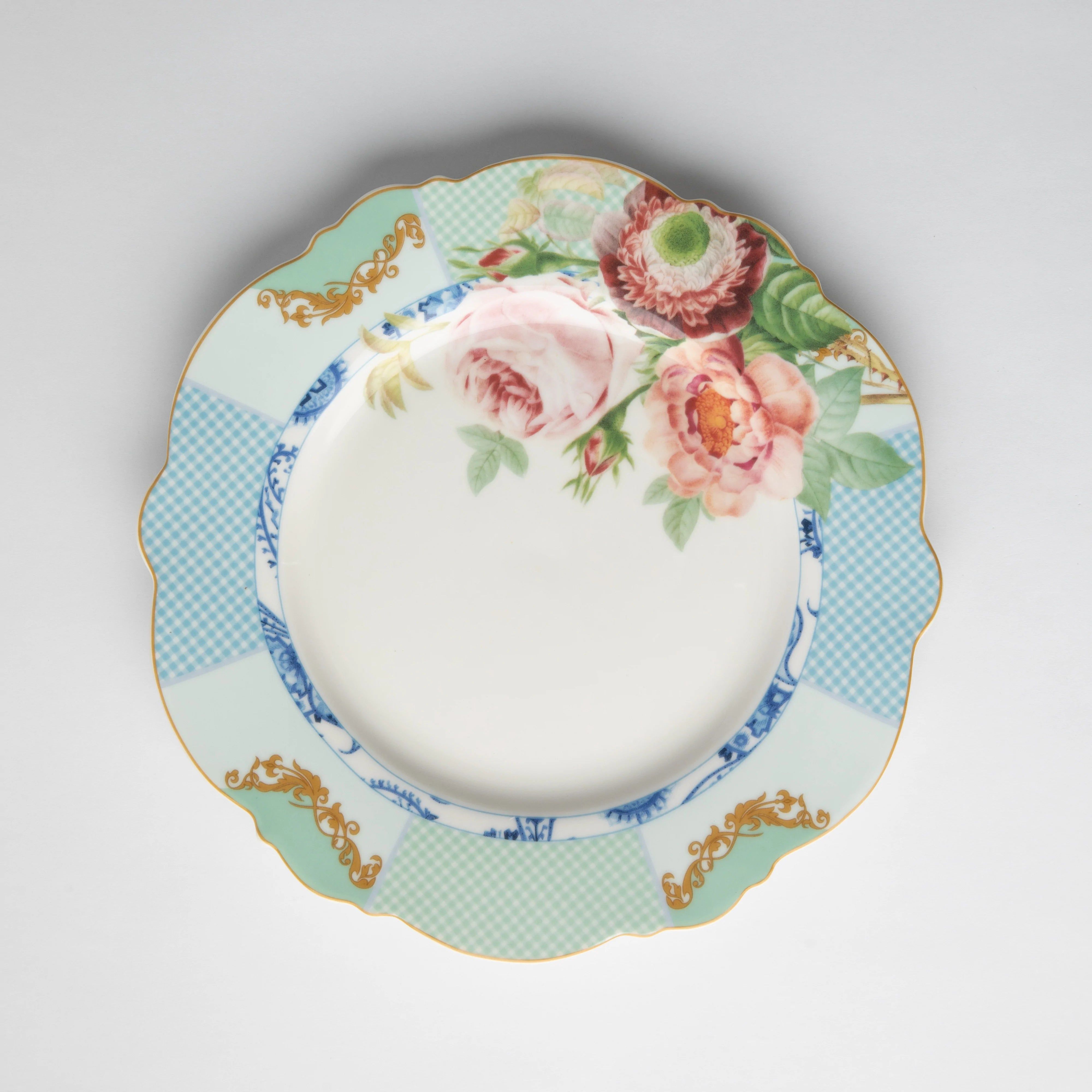 Jenna Clifford - Italian Rose Dinner Plate Set of 4