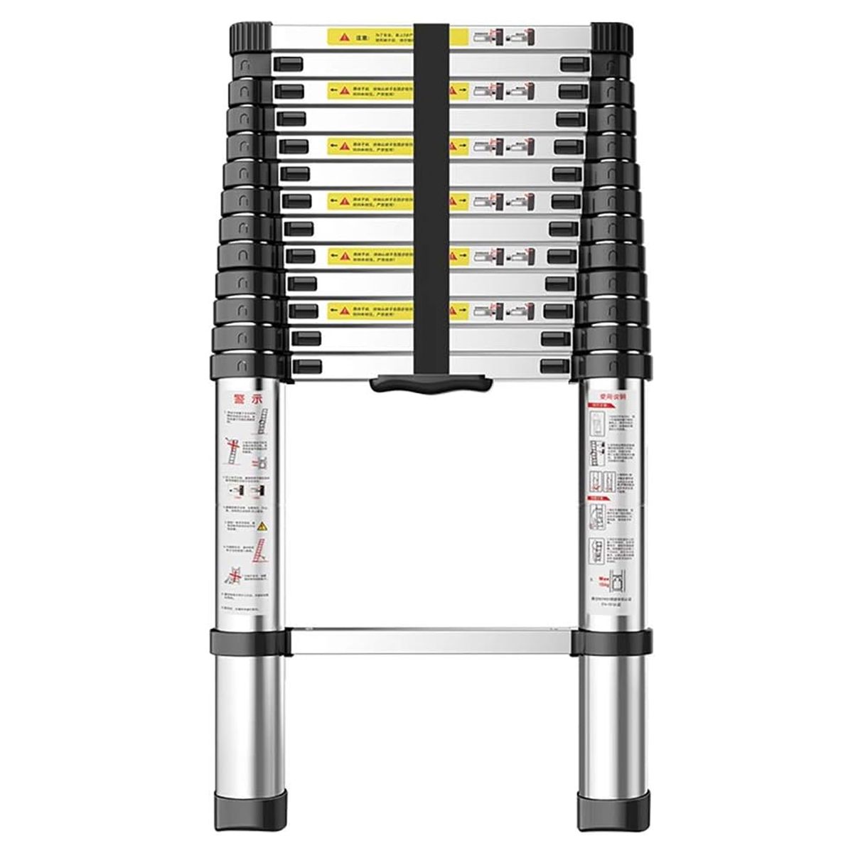Step uP - Portable Telescopic Folding Aluminum Extension Ladder - 3.2m