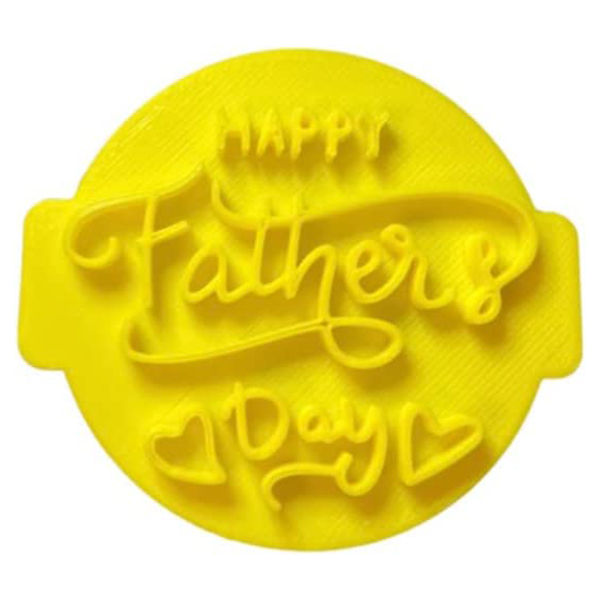 Home Hub 'Happy Father's Day' with Hearts Cookie Embosser