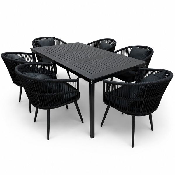 Prestige Home - Marlow Patio Dining Set - 6 Seater