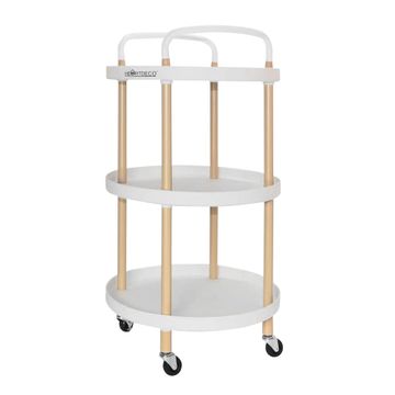3 Tier Rolling Cart Storage Trolley
