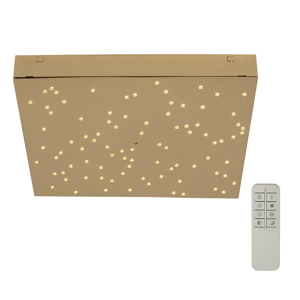 Eurolux - Starry - Ceiling Light - LED - 8w - Gold - 3000-4000K - Dimmable