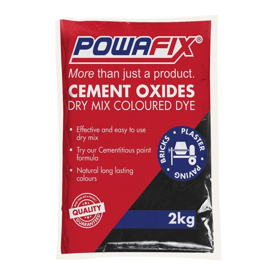 Powafix Cement Oxide Powder Black 2Kg