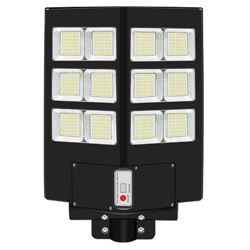 180W Solar Powered Street Light With Pole Arm + Remote Control - FA-5286