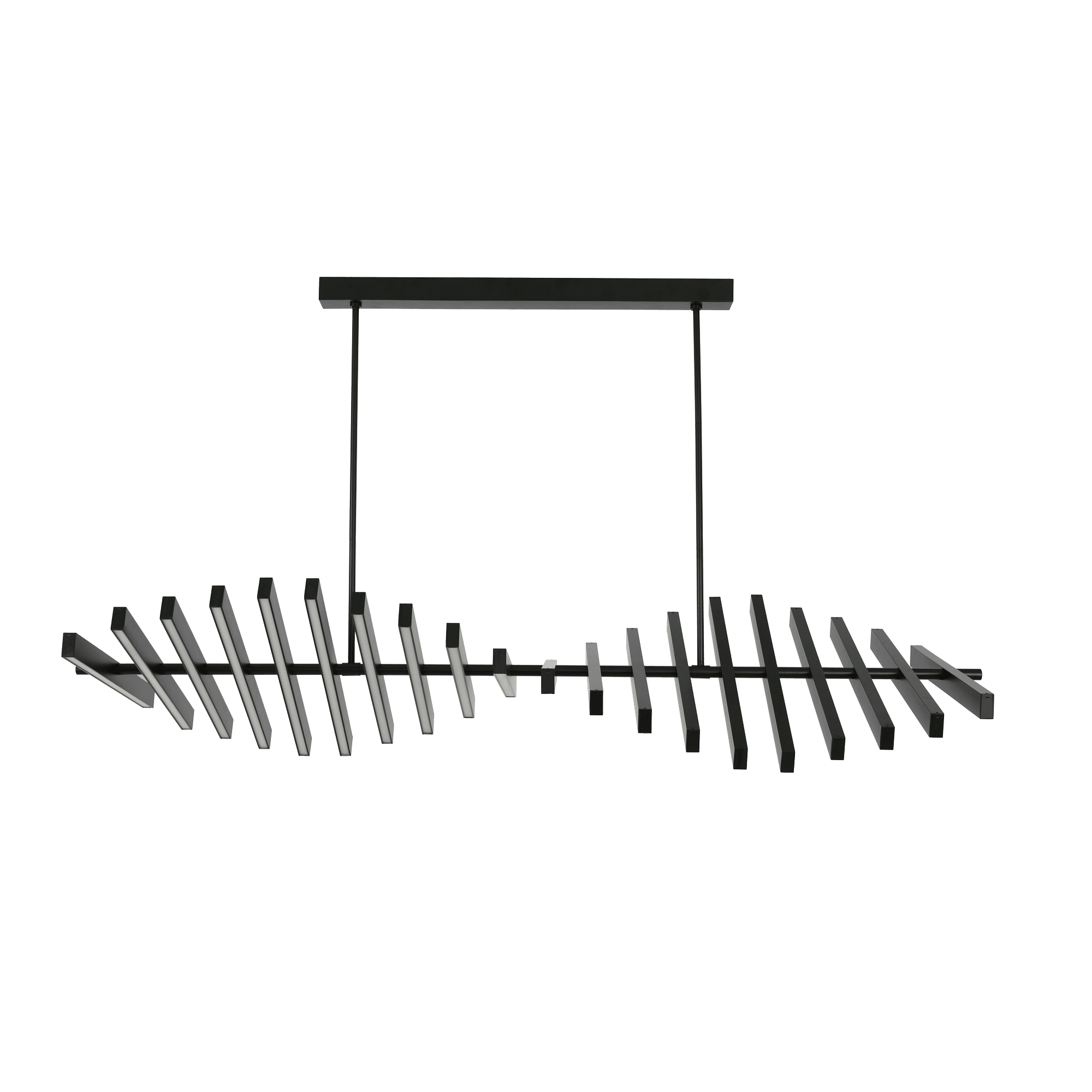 Zebbies Lighting Grand Black LED Pendant