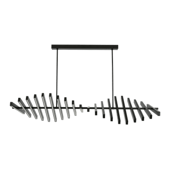 Zebbies Lighting Grand Black LED Pendant