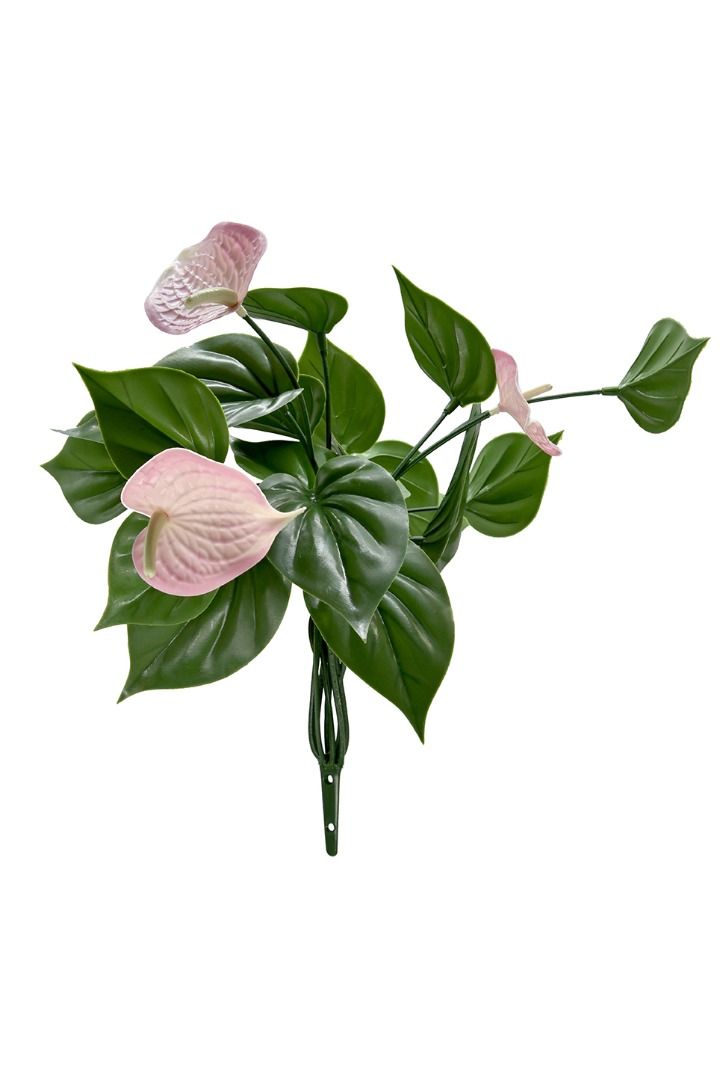The Green Wall Co. - Artificial Foliage UV Protected - Plant Flower Pink Palm