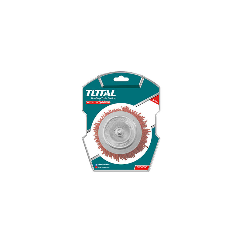 Total Tools Cup Brush 50mm Nylon