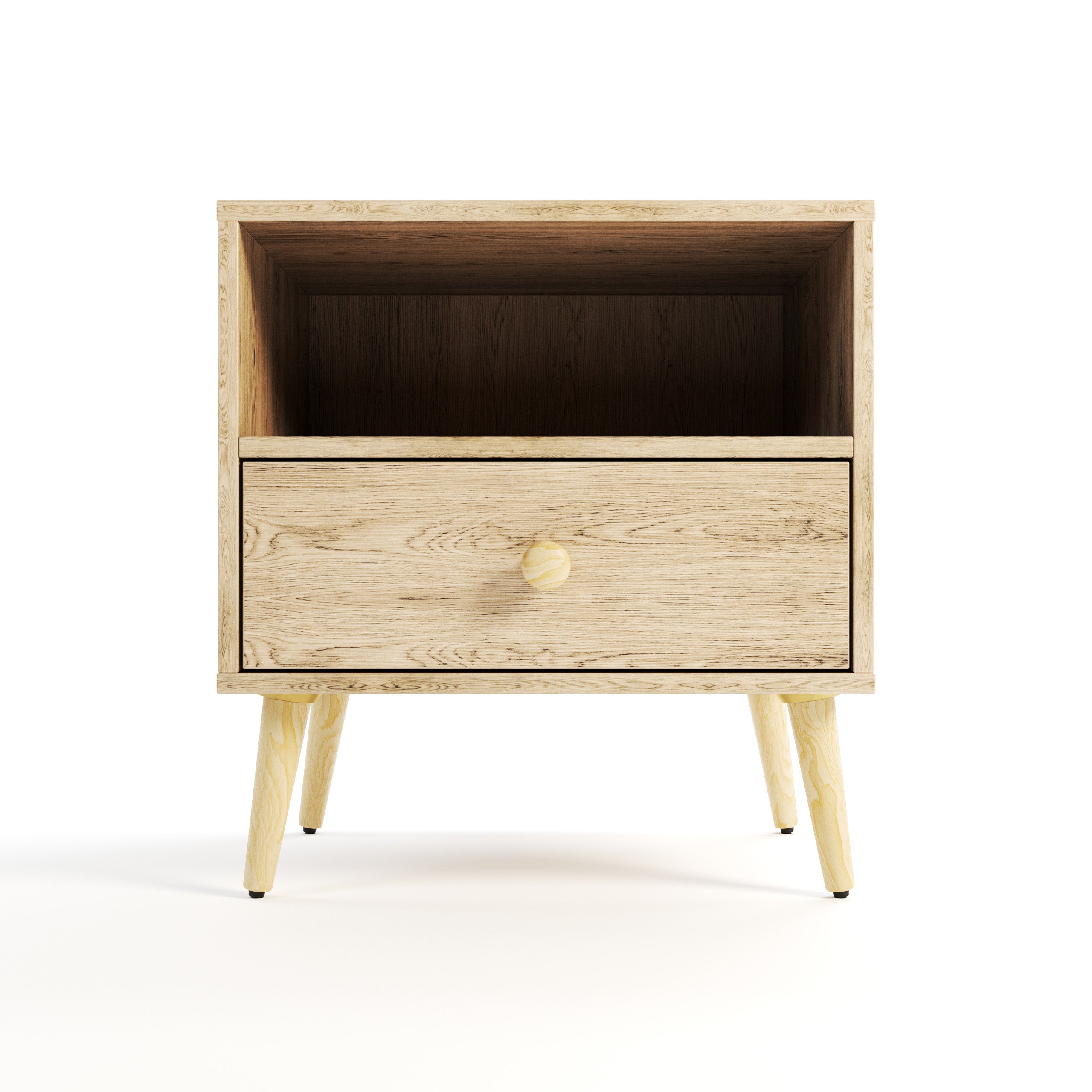 BAM! Scandinavian One Drawer Bedside Table