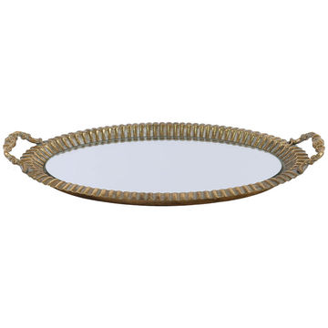 SASHA TRAY 42CM GOLD
