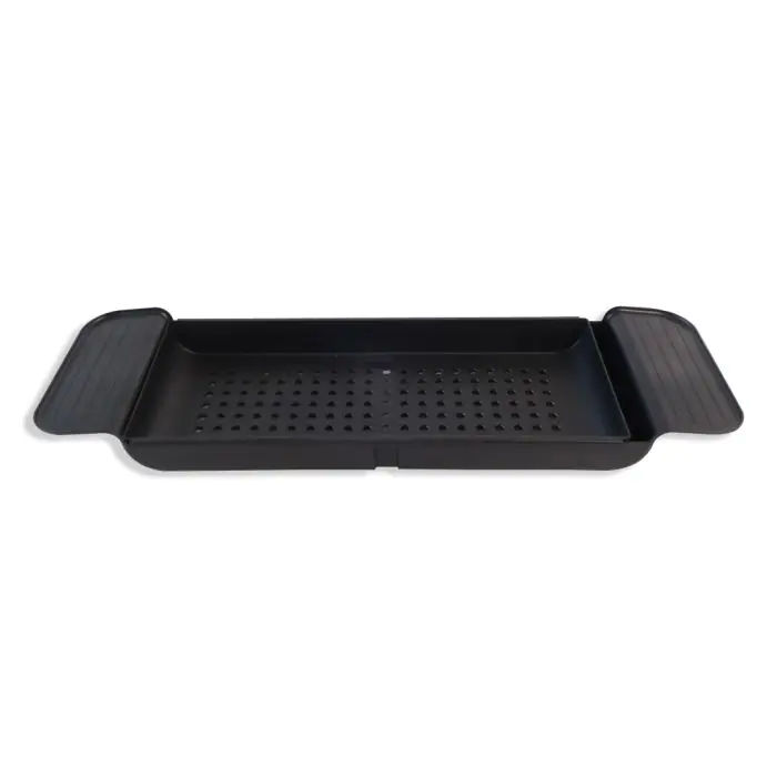 Bath Caddy, Black, Extendable