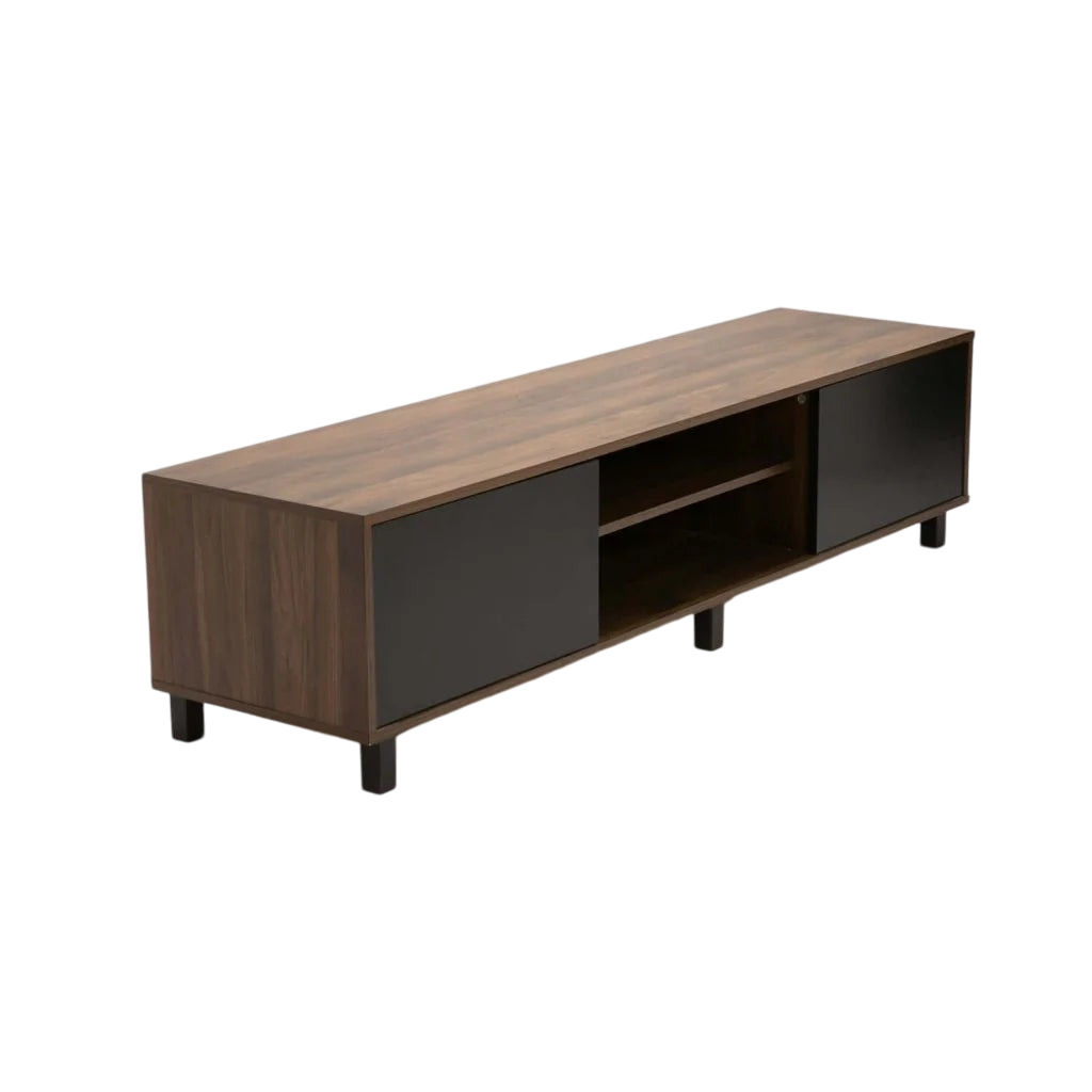 Vividitto - Radicchio 2 Door TV Unit - Walnut