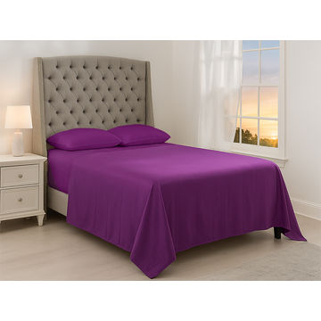 Simply Sleep - Everyday Collection Flat Sheet- 90GSM- Charisma - Double XL (6pc)