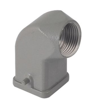 Angled Metal Hood M20 For 3 & 4P Con.