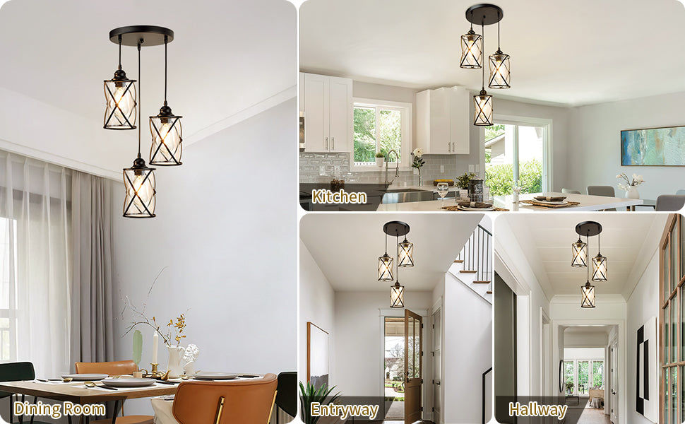 Pendant Lighting with Hanging Light Fixtures