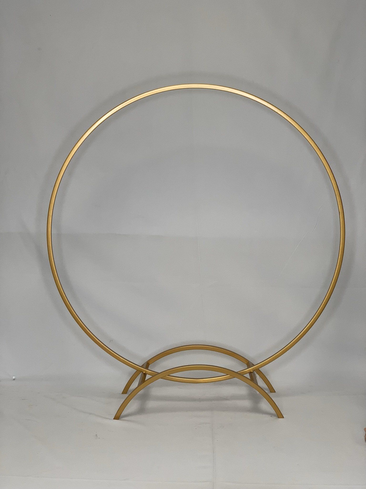 Gold Round Table Décor 60Cm