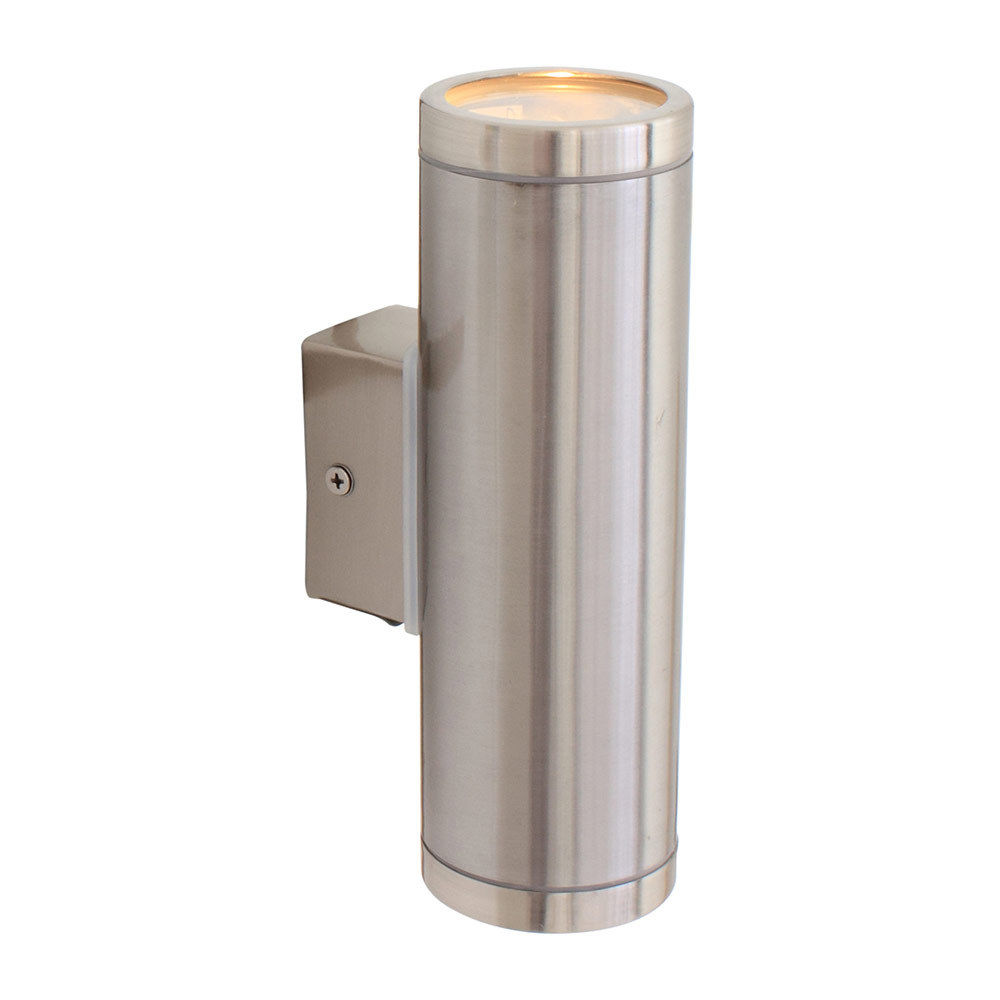 Riga - Wall Light - Up & Down Facing - Stainless Steel