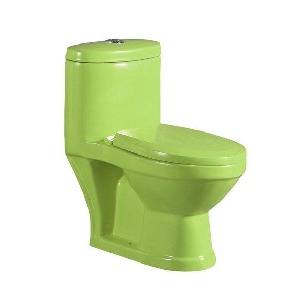 Junior One Piece Green Toilet