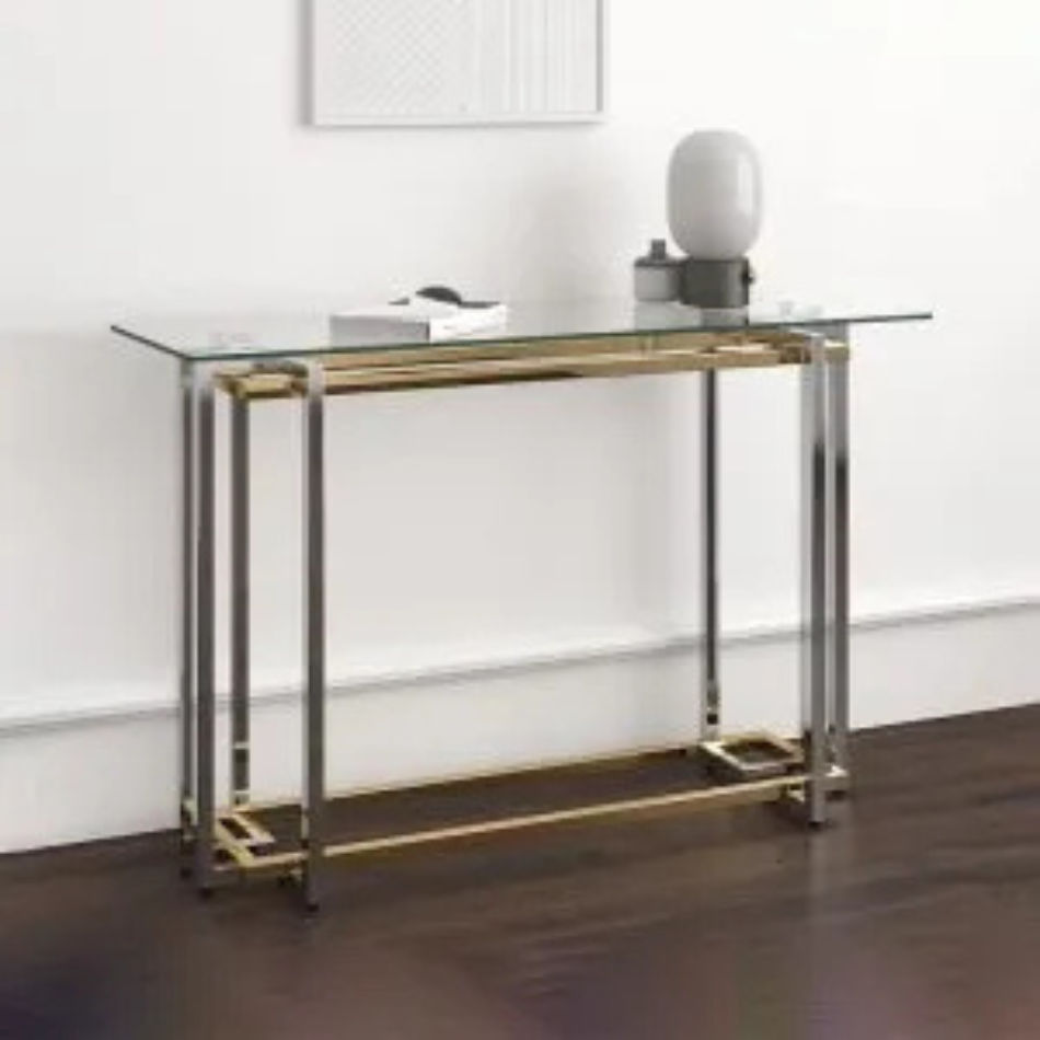 KC FURN-Zurich Silver Console