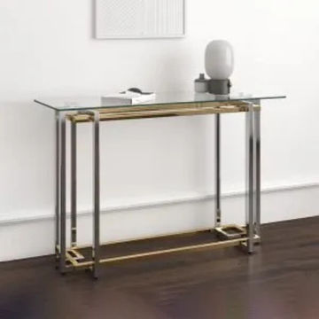 KC FURN-Zurich Silver Console