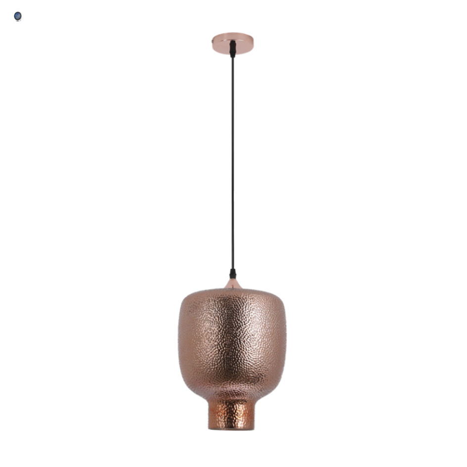 Metal and Glass Pendant