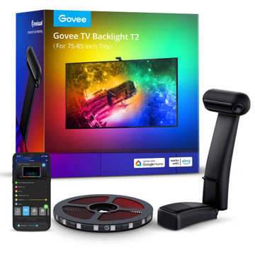 Govee DreamView T2 TV Backlight (75~85 inch) - Colour Sense Cam & LED Strip
