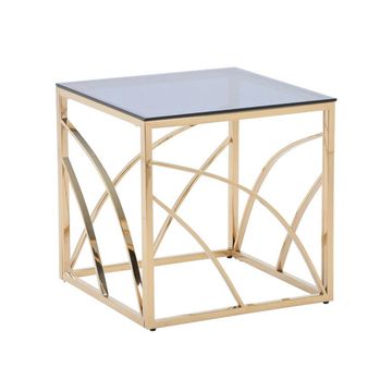 ASHER Lux gold side table