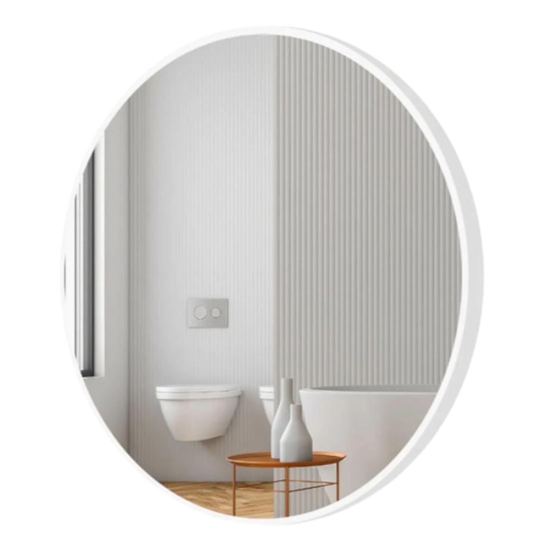 Muett 70cm White Wall Decor Mirror