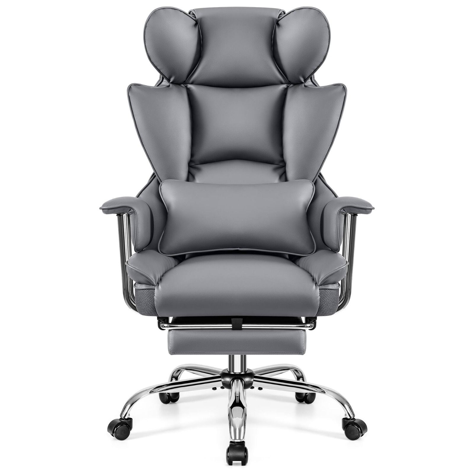LBM FURN- Ergonomic Office Chair- Grey