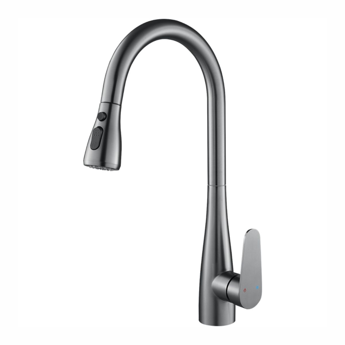 IFEEL Kitchen Sink Mixer Tap  Pull Out Faucet Gray 0618G
