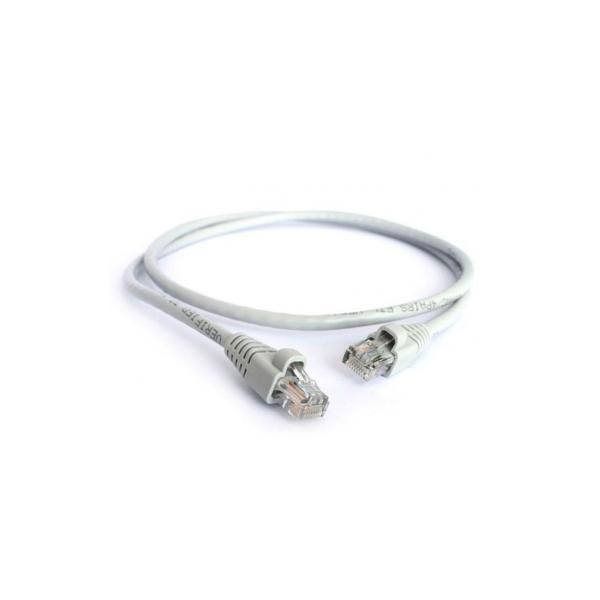 Acconet Cat6 Utp Flylead, 20 Meter, Straight, Stranded Cable, Moulded Boots And Plugs, Grey