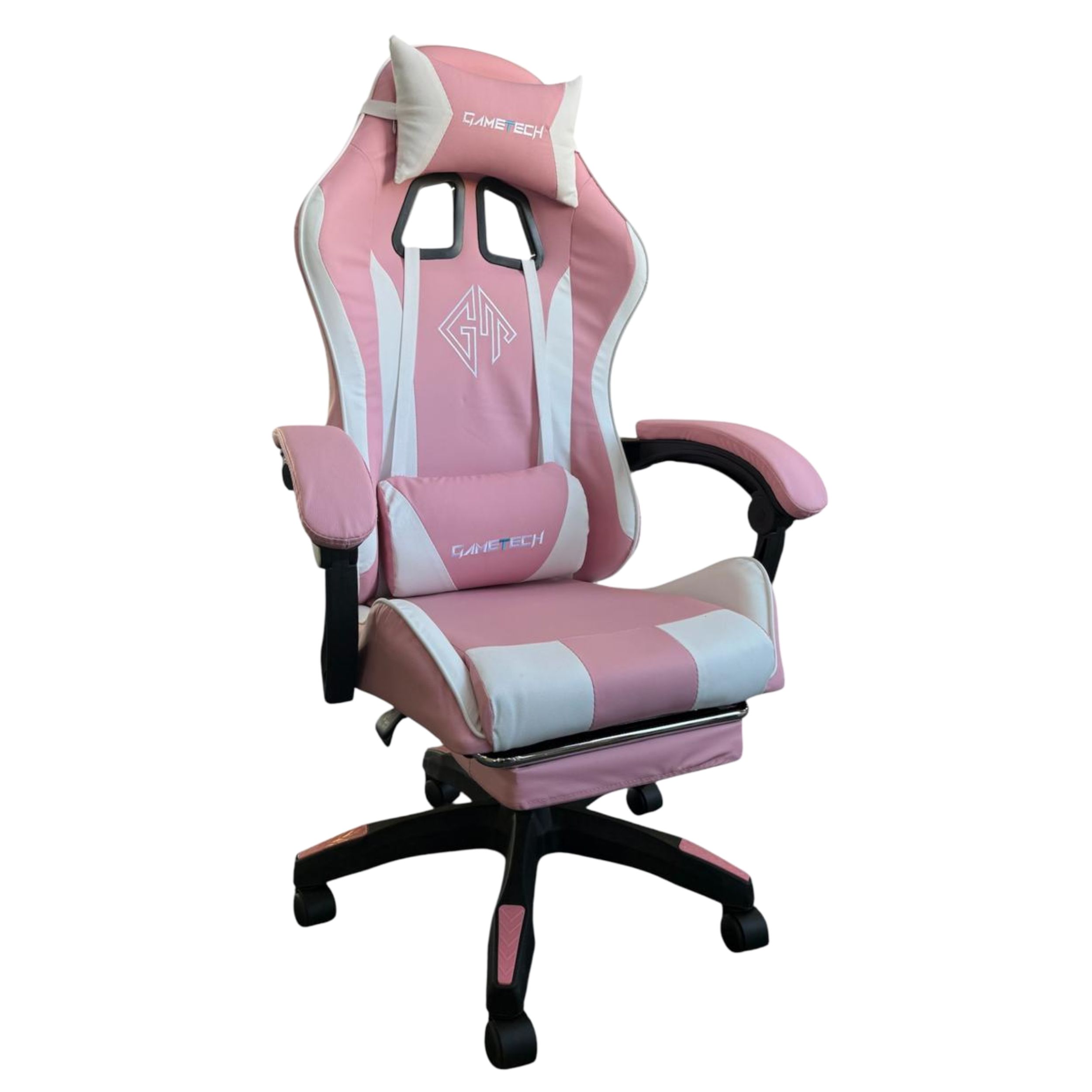 GameTech Gaming Chair - Pink & White (YT-055)