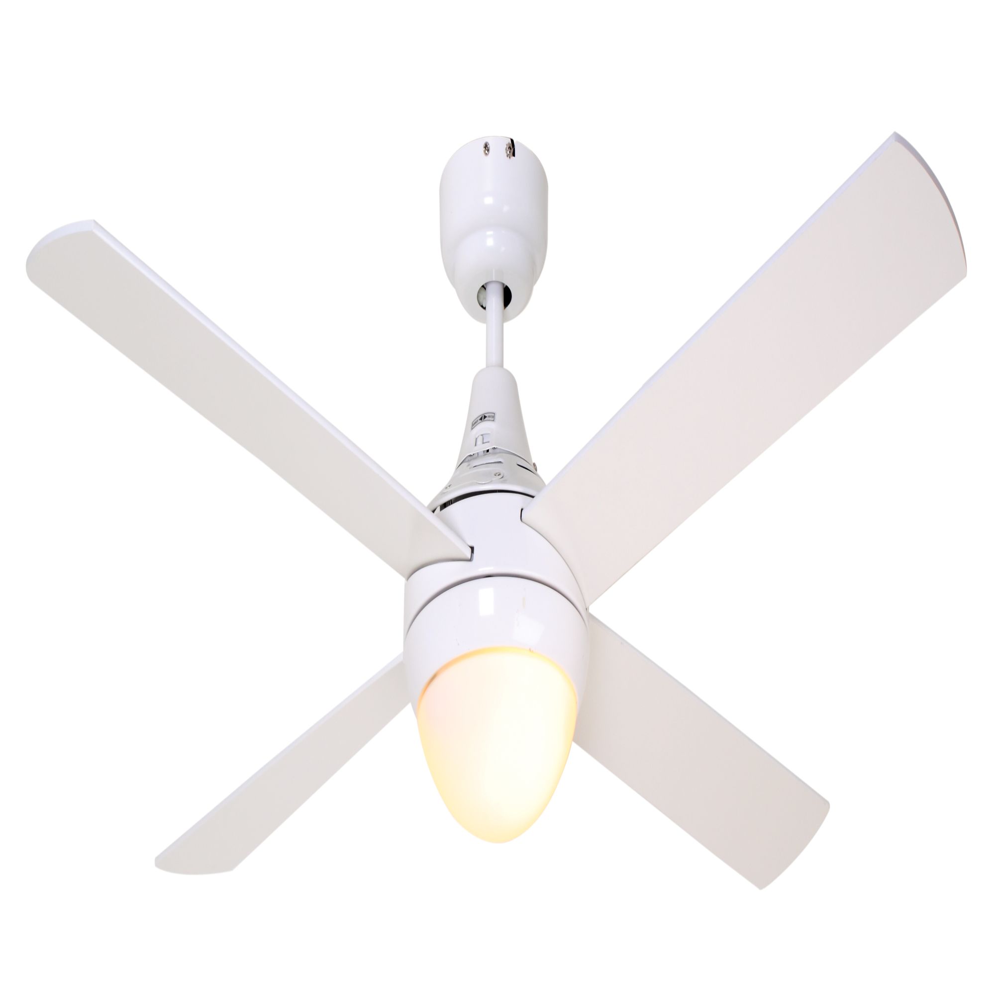 Eurolux Twister Ceiling Fan 4 Blades White