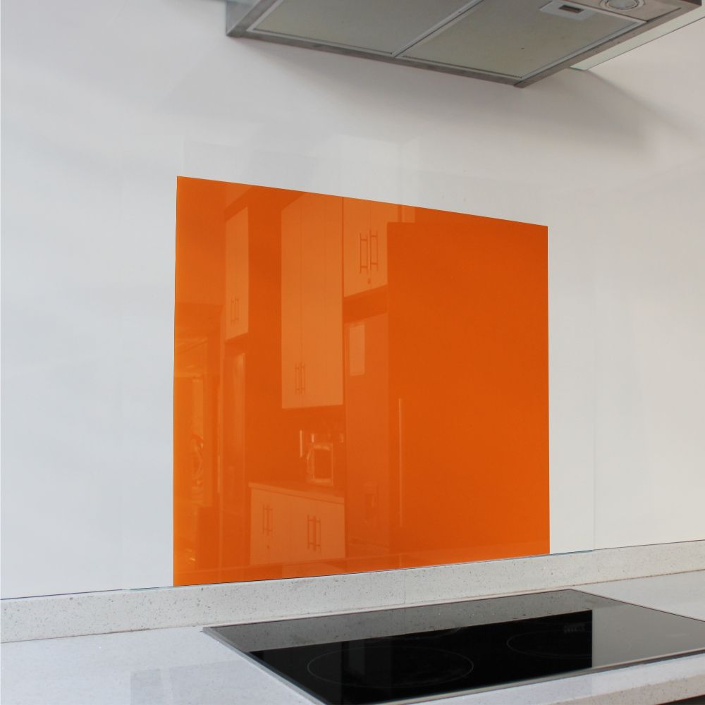 Orange Hob Splashback (598 x 650 x 6mm)