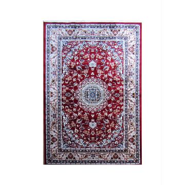 BK Carpets & Rugs -  Persian Inspired Medallion Rug  –  2m x 2,9m - Red  & White