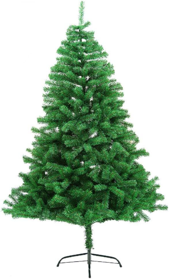 Artificial Christmas Tree – PVC Hinged Branches, Metal Stand