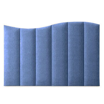 Magnolia Upholstered Boucle Headboard Blue King