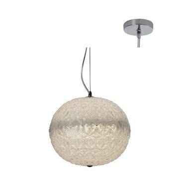 Lucille - Pendant - 305mm - Chrome