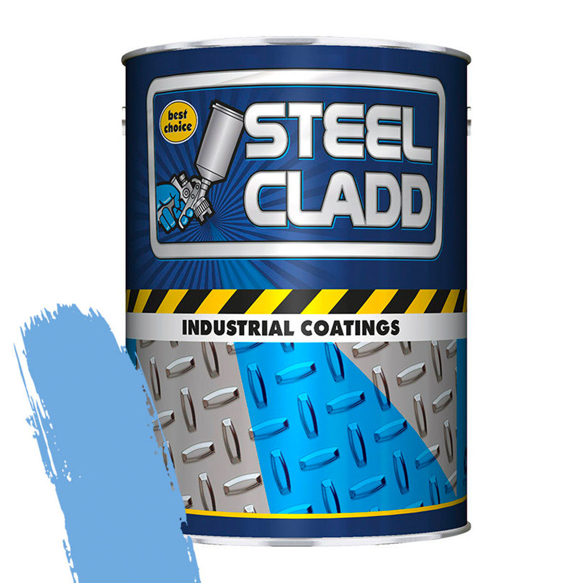Steel Cladd Quick Dry Enamel Landini Blue