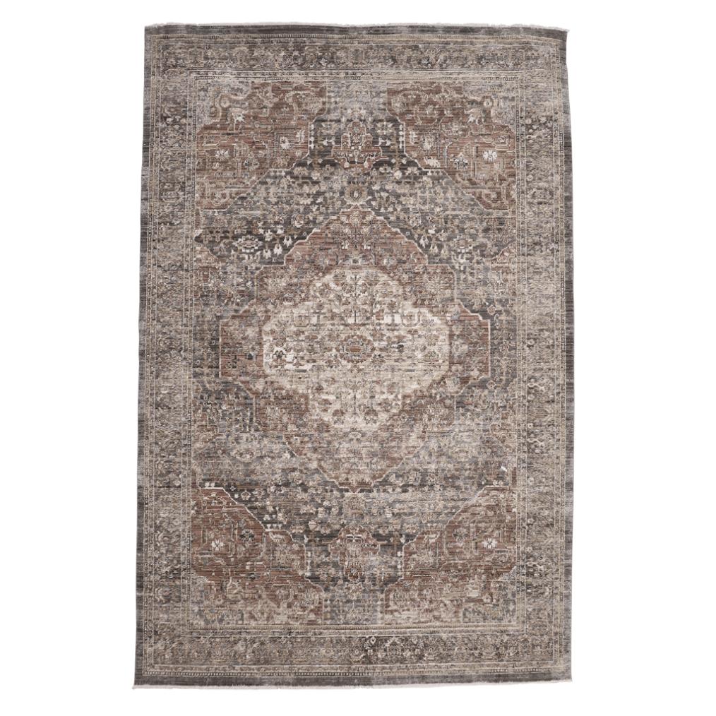 Persia Medallion Haze Rust Rug