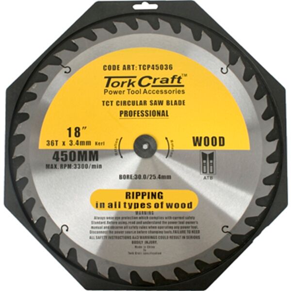 Blade Contractor 450 X 36T 30/1 Circular Saw Tct