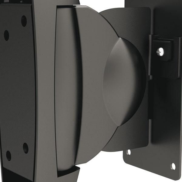Bracket - Heavy-Duty Adjustable Speaker Wall Mount - Fits Heavy Speakers With Four Threaded Inserts